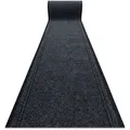 rugsX Läufer, Anthrazit, Textil, Freiform, 100x440 cm, Teppiche & Böden, Teppiche, Teppichläufer