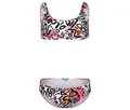 arena Kinder-Bralette-Bikini »Water Print« - Mädchen - Gr. 116 - print