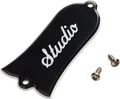 Gibson Truss Rod Cover Studio Original Les Paul Spannstab Abdeckung schwarz
