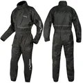 Motorcycle Motorbike Waterproof Rain Suit Over One 1 pc Trousers Jacket 3XL