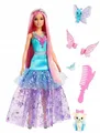 Barbie A Touch of Magic MALIBU DOLL + butterfly + dog HLC32 Mattel