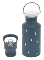 Lässig Bottle Stainless Steel Trinkflasche Happy Prints Midnight Blue dunkelblau