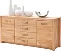 Sideboard 163 cm, Kernbuche massiv geölt, FOSSANO-06