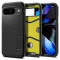 Spigen Tough Armor Hülle für Google Pixel 9 Pro und Pixel 9 [Made for Google] -Schwarz