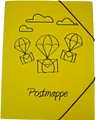 Postmappe A4 Gummizugmappe Sammelmappe PP, Pagna, lustiges Motiv