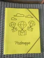Pagna Sammelmappe Postmappe Gummizugmappe Din A4 gelb PP fliegende Umschläge