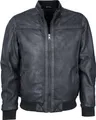 JCC Lederblouson 31020348 Herren graphite 3XL