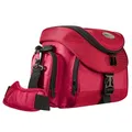 Mantona premium Fototasche rot/schwarz
