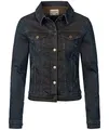 Rock Creek Damen Jeans Jacke Übergangs Jacke Denim Blouson Stretch Kurz Classic Jeansjacken Urban Stonewash D-401 Mittelblau S