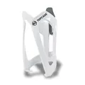 SKS GERMANY TOPCAGE White Flaschenhalter für Fahrräder (Fahrradzubehör aus hochfestem & leichtem Kunststoff, Verstellbarer Anschlag, Variable Fanghaken für sichere Arretierung), weiß