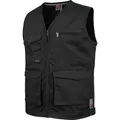 Würth MODYF Arbeitsweste Stretch X für Herren Stylische Handwerkerweste für In-/Outdoor schwarz XS