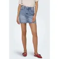 ONLY Jeansrock ONLStella (1-tlg) blau M