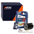 ATEC ÖLWECHSELSET + 5W-30 MOTORÖL FÜR SUZUKI SWIFT VITARA TOYOTA RAV 1.0 / 2.7