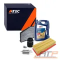 INSPEKTIONSPAKET FILTERSATZ SET B+5L EUROLUB 5W-30 FÜR VW EOS 1.4 TSI 08-10