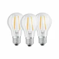 Osram LED Base E27-Sockel, Ersetzt 60 Watt, Warmweiß - 2700 Kelvin, 3er-Pack 