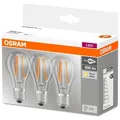 LEDVANCE Lampadina LED OSRAM E27, bianco caldo