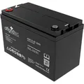 AGM Batterie 101Ah Solar Akku - extrem Zyklenfest 100% wartungsfrei Offgridtec