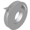 Weidmüller 2885890000 ESG-LP 10/20MM SI Gerätemarkierung Silber 15000St.