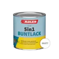 ADLER 5in1 Buntlack für Innen und Außen - 125ml - Wetterfester Lack - Nussbraun