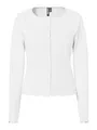 PIECES Female Strickjacke PCMARIE Pointelle