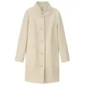 Hessnatur Wintermantel aus reiner Bio-Merinowolle (1-tlg) beige 42