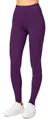 Merry Style Damen Lange Leggings aus Viskose MS10-143 (Pflaume, M)