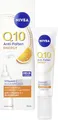 NIVEA Q10 Anti-Falten Augenpflege, Augencreme mit Q10, Glycostop & Vitamin C und E, straffende Feuchtigkeitscreme für die empfindliche Augenpartie, ENERGY Vitamin C Augenpflege (15 ml)