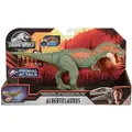 Jurassic World Giant Bites Albertosaurus Dinosaurier Attack Dinosaurier Spielzeug Figur für Kinder (Mattel GVG67) MATTEL - Grün/Rot