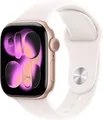 Apple Watch Series 11 (42mm)GPS Alu mit Sportarmban 2025 (roségold/blassrosa)