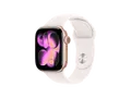 APPLE Watch Series 11 GPS 42, 2025 Smartwatch Aluminiumgehäuse Fluorelastomer, 130-180 mm, Rosegold/Blush