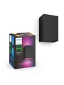 Philips Hue Resonate Outdoor Wandleuchte - Schwarz