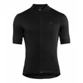 Craft CORE Essence Jersey Tight Fit M Herren Radtrikot – Schwarz – XL – Funktionelles Kurzarmtrikot mit Rückentaschen und Reißverschluss