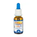 Dr. Jacob's Vitamin D3K2 Öl 800 IE/20 mcg D3+K2 640 Tropfen 20 ml