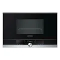 Siemens BE634RGS1 Mikrowelle, 900 W, 21 L Garraum, LED-Innenbeleuchtung, Edelstahl