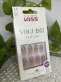 KISS VOGUISH FANTASY Gel Nägel 28 x Kunstnägel + Kleber Gr. M 91903 *neu*