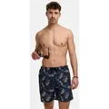 Indicode Badeshorts Herren INTonios Schwimmshorts Männer mit superweicher Innenhose ohne aufzureiben schwarz M