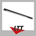 ISOLED Track48 Leuchte Mini Linear, schwarz, 42cm, 10W, prismatisch, 48V DC, 3000K, CRI90, Line