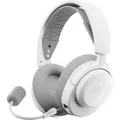 SteelSeries Arctis Nova 3P Wireless White, Gaming-Headset, (Für - Weiß