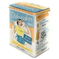 Nostalgic-Art Retro Vorratsdose L, 3 l, Dishwasher Tabs – Geschenk-Idee für Nostalgie-Fans, Große Blech-Dose, Vintage Design