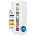 Exquisit Gefrierschrank GS5230-H-040D weiss | Tiefkühlschrank Groß 168 L Volumen | 4* Gefrieren | Türanschlag wechselbar - Weiß
