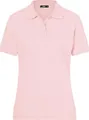 Hochwertiges Polohemd mit Armbündchen rose, Gr. M