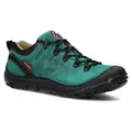 nagaba Wanderschuhe Damen Lederschuhe Trekkingschuhe Frauen, Smaragdgrün, 39 - Grün - 39