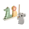 Fisher-Price Baby und Kleinkinder Stapel- und Sortiert-Tierwelt aus Holz, 10 Hol