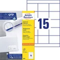 AVERY Zweckform 3669 Adressaufkleber (1.500 Klebeetiketten, 70x50,8mm auf A4, Pa