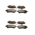 2x Quaro QP7005C Bremsbelagsatz Scheibenbremse Vorne für Mercedes-Benz X204