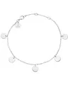 Purelei Kalea Armband (Silber) – Elegantes, verspieltes Damen Armband mit Plättchen – Edelstahl – Verstellbare Länge 16/17,5/19 cm – Hawaiianisch inspiriert & wasserfest