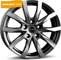 Borbet CW5 black polished matt 7.5x18 ET48 - LK5/112 ML66.5 Alufelge schwarz