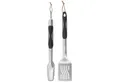 geda grill Grillbesteck-Set Edelstahl, mit Aufhänge-Ösen, universal, (Set, 2 tlg), 2-tlg, Grillwender und Grillzange, Geschenkset