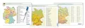 Ich kenne Deutschland - 1. Bundesländer & Landeshauptstädte, 2. Flüsse, 3. Gebirge im Set: Für die 3. bis 5. Klasse - 3 stabile wiederbeschreibbare ... ohne zu schmieren und ohne Farbrückstände.