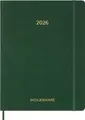 MOLESKINE Buchkalender, MOLESKINE 12 MONATE WOCHENKALENDER 2026 - SOFT COVER - XXL - Grün